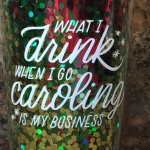 HALLMARK🎄Holiday, 24 fl oz Tumbler w/Straw, NWT
